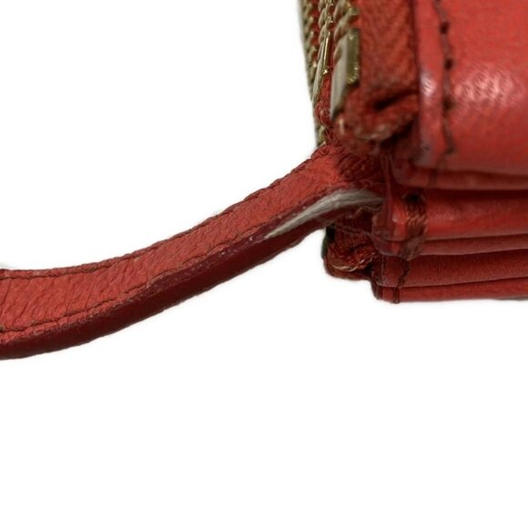 Auth CELINE Trio - Red Leather Shoulder Bag - Picture 12 of 13